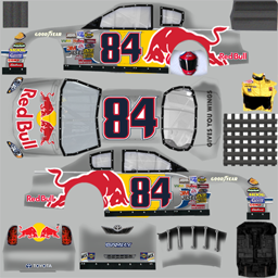 NASCAR RaceView - #84 Red Bull Toyota