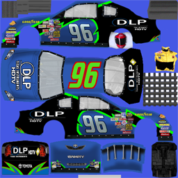 NASCAR RaceView - #96 DLP HDTV Chevrolet