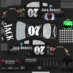 NASCAR RaceView - #07 Jack Daniel's Chevrolet