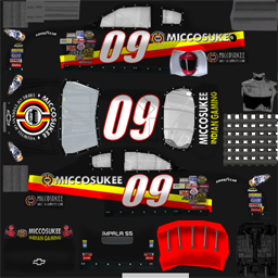 NASCAR RaceView - #09 Miccosukee Resorts Chevrolet