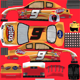 NASCAR RaceView - #9 Fritos Dodge