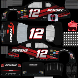 #12 Penske Racing Dodge