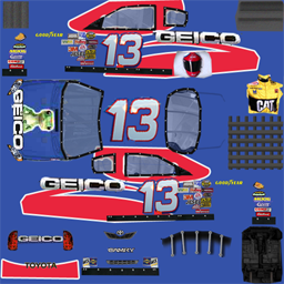 #13 GEICO Toyota