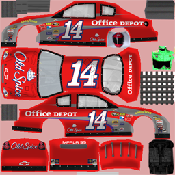 NASCAR RaceView - #14 Old Spice Chevrolet