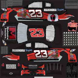 #23 Mahindra Tractors Chevrolet