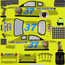 NASCAR RaceView - #37 Long John Silver's Dodge