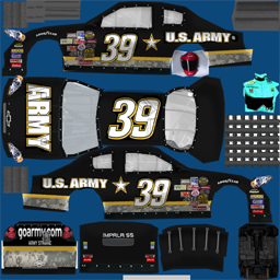 NASCAR RaceView - #39 U.S. Army Chevrolet