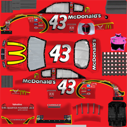 NASCAR RaceView - #43 McDonald's Dodge
