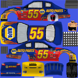 #55 NAPA Toyota (Preseason)