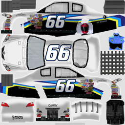NASCAR RaceView - #66 Prism Motorsports Toyota