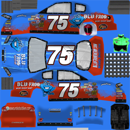 #75 Blu Frog Energy Drink Dodge