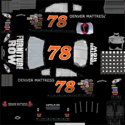 NASCAR RaceView - #78 Furniture Row Chevrolet