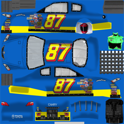 #87 NEMCO Motorsports Toyota