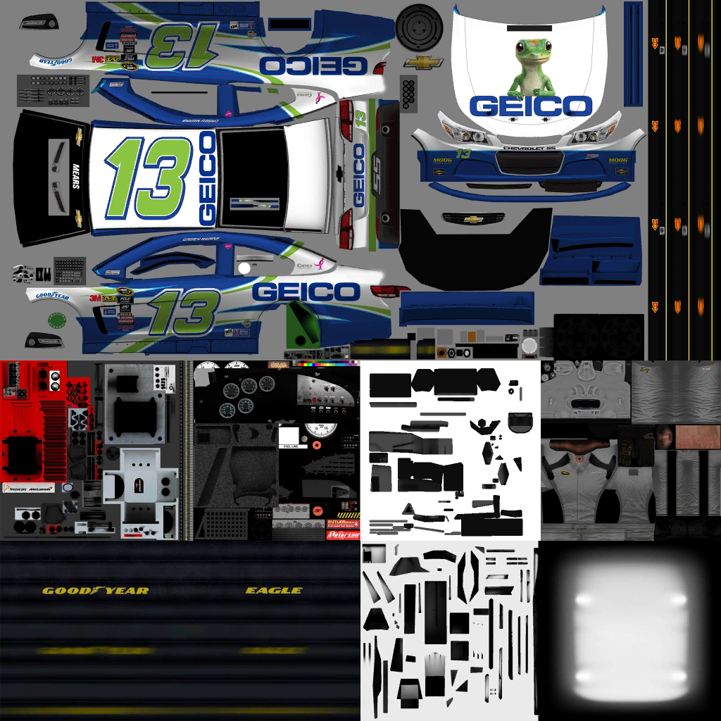 #13 Casey Mears