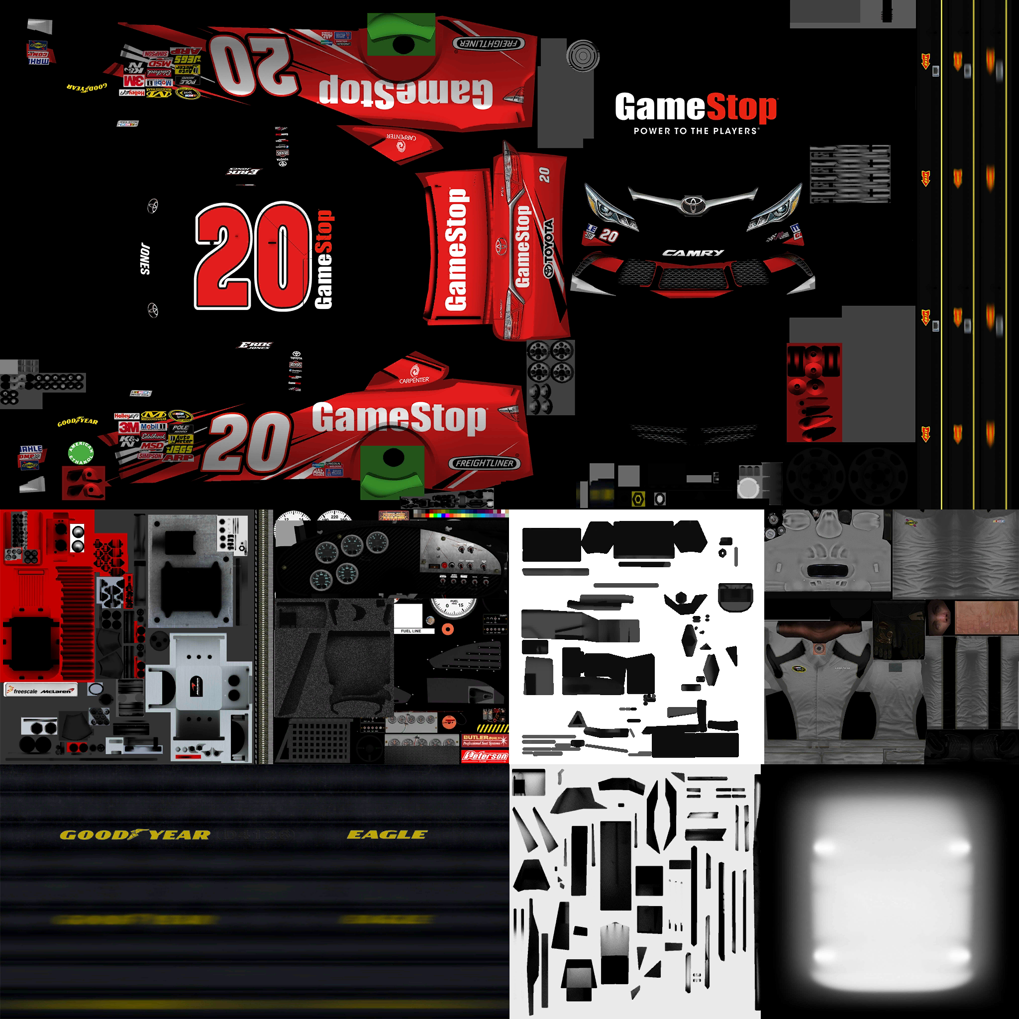 NASCAR Manager - #20 Erik Jones