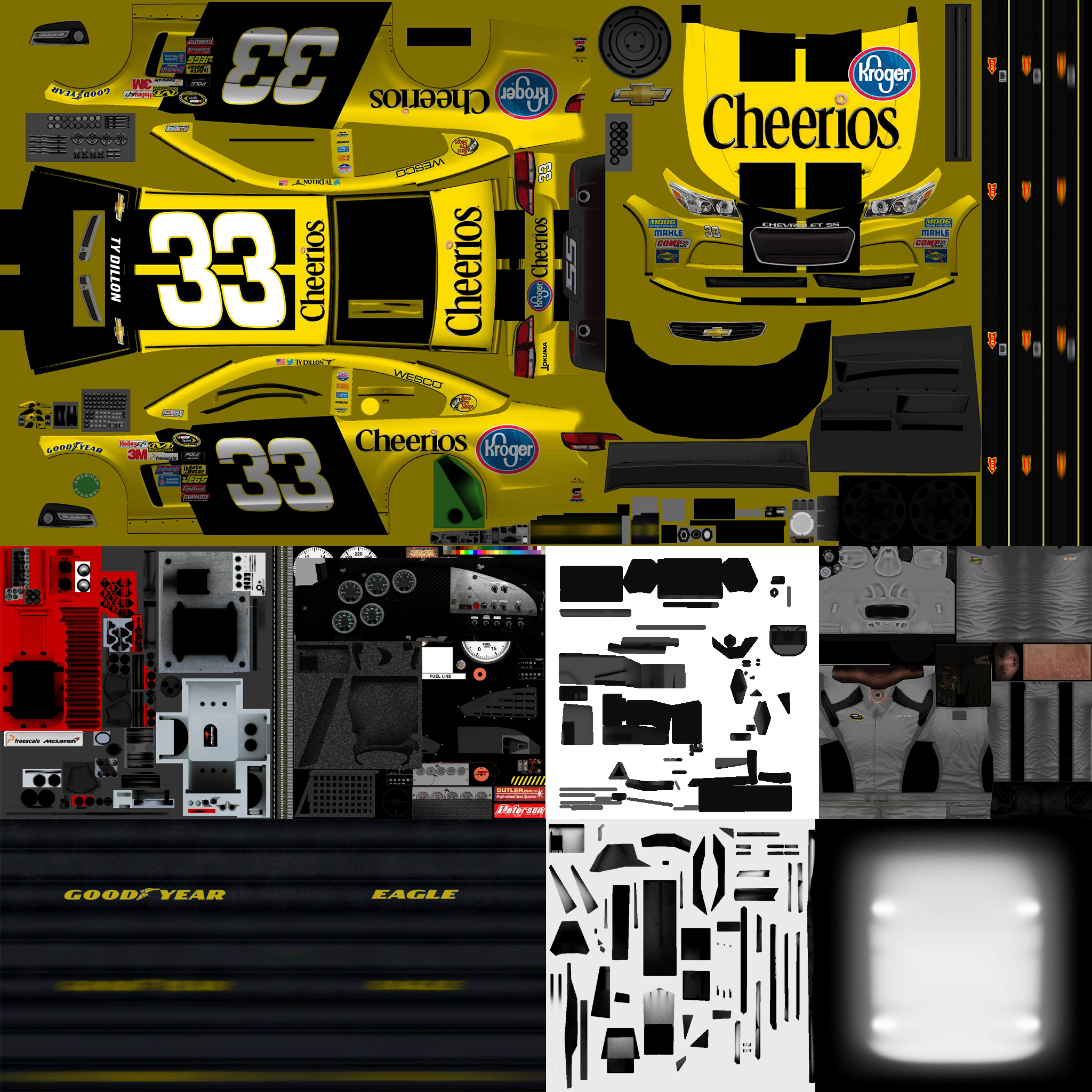 NASCAR Manager - #33 Ty Dillon