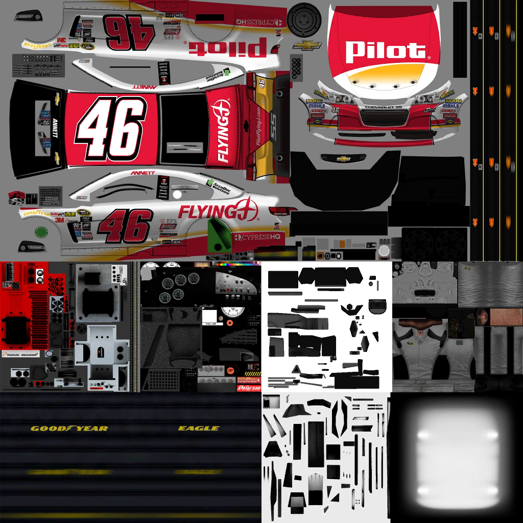 NASCAR Manager - #46 Michael Annett