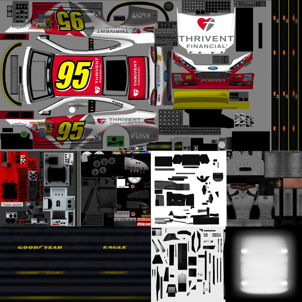 NASCAR Manager - #95 Michael McDowell