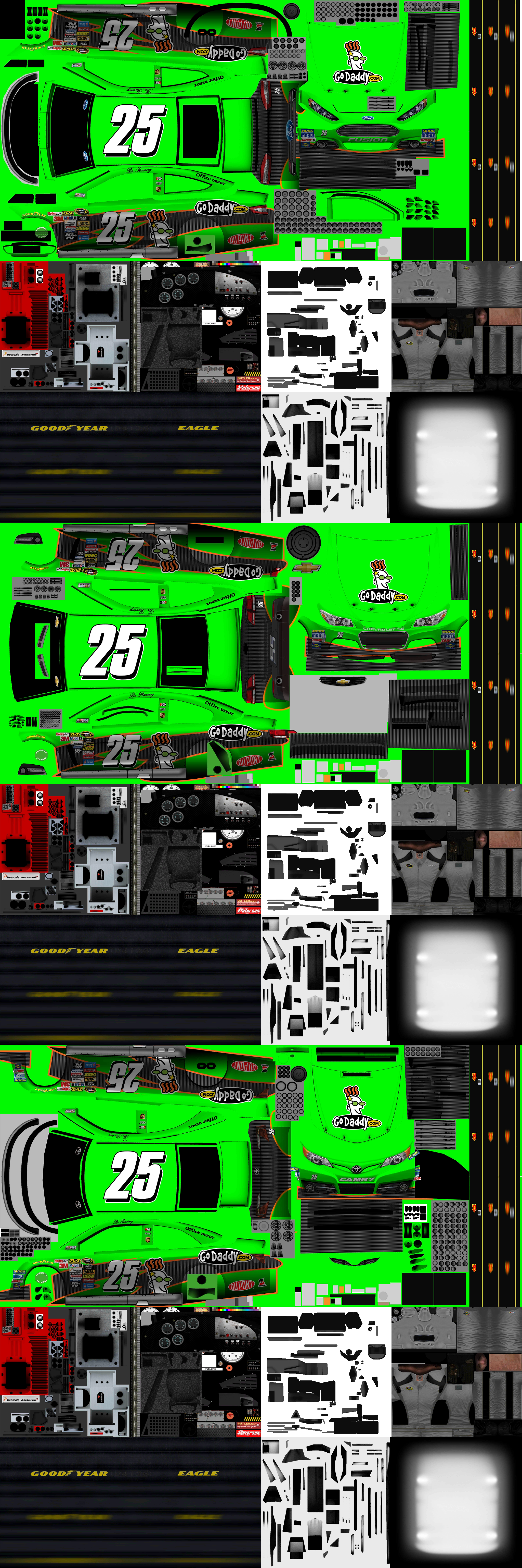 NASCAR Manager - GoDaddy