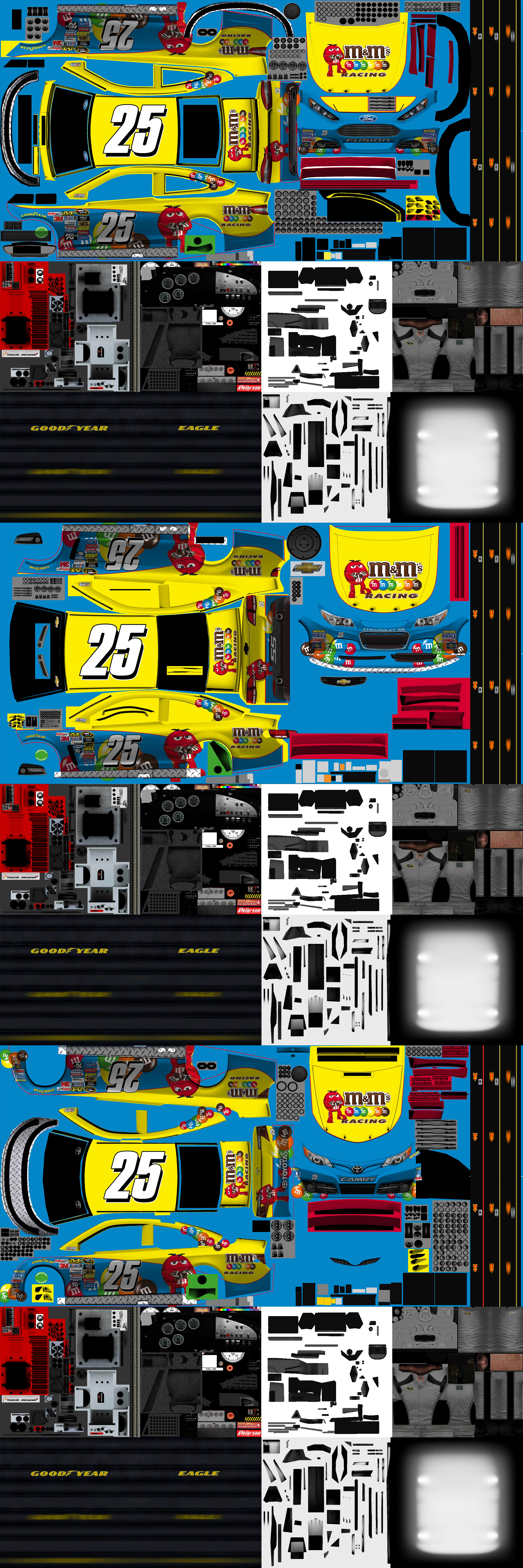 NASCAR Manager - M&M's