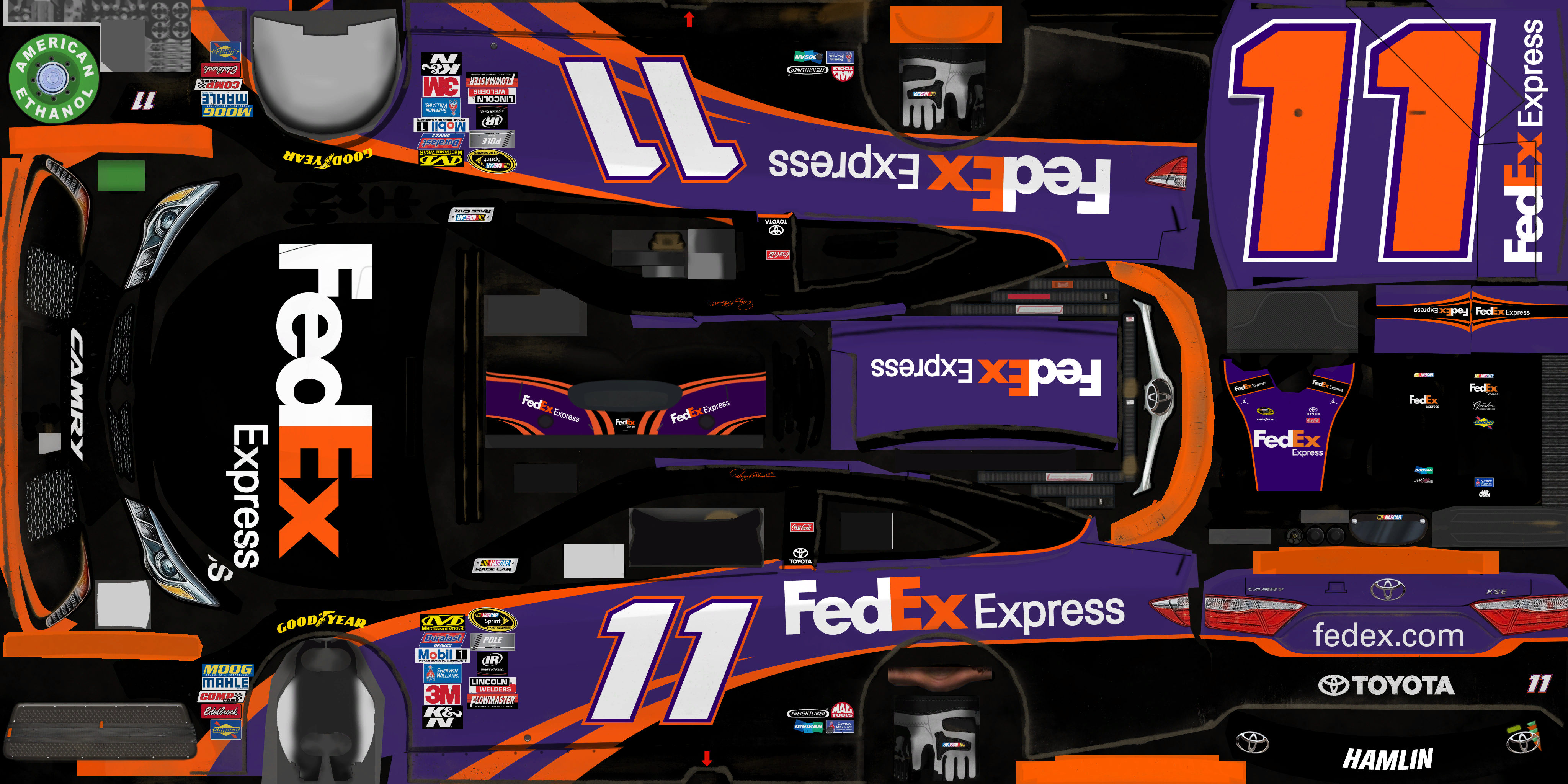 #11 Denny Hamlin