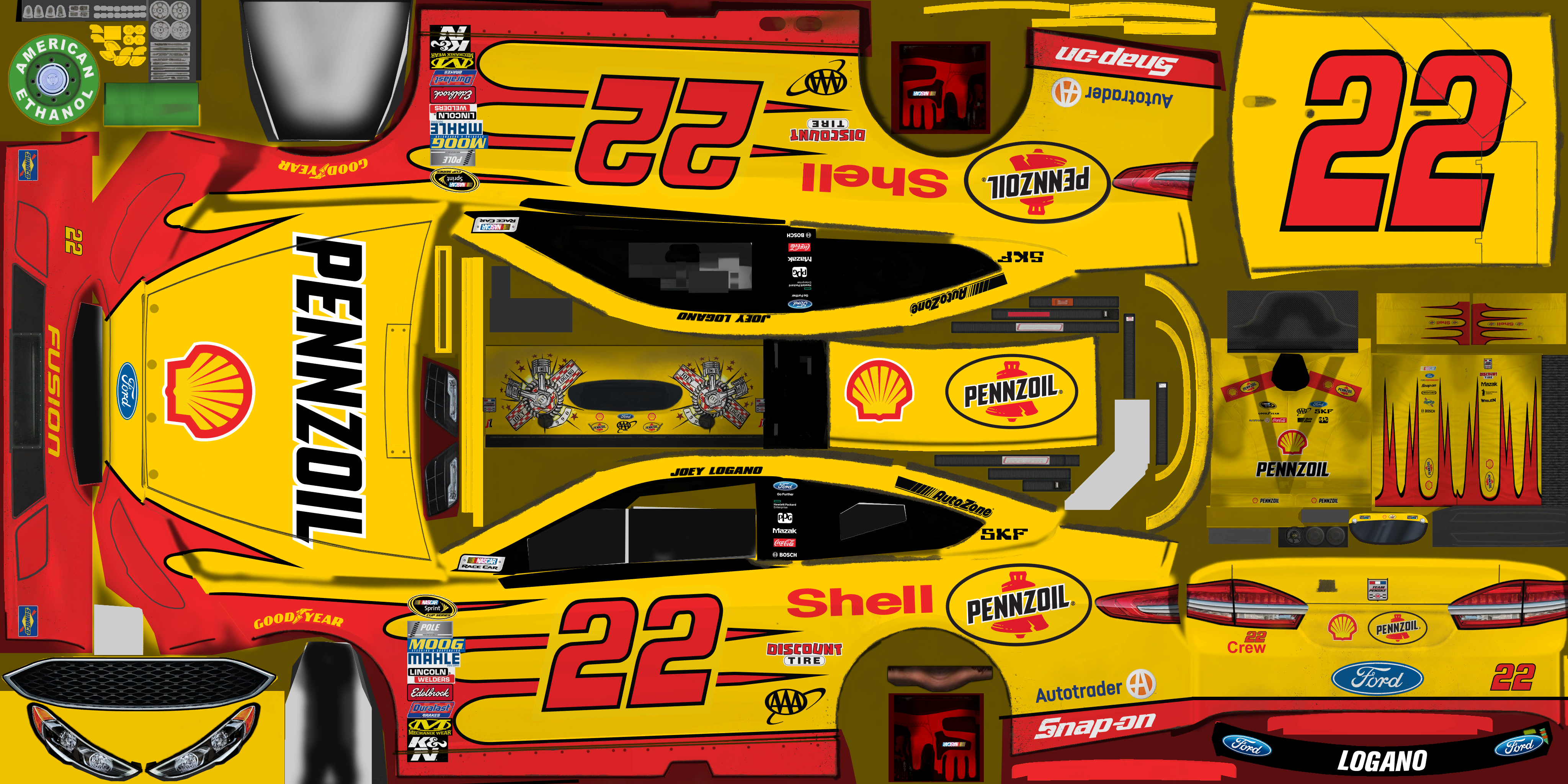 #22 Joey Logano