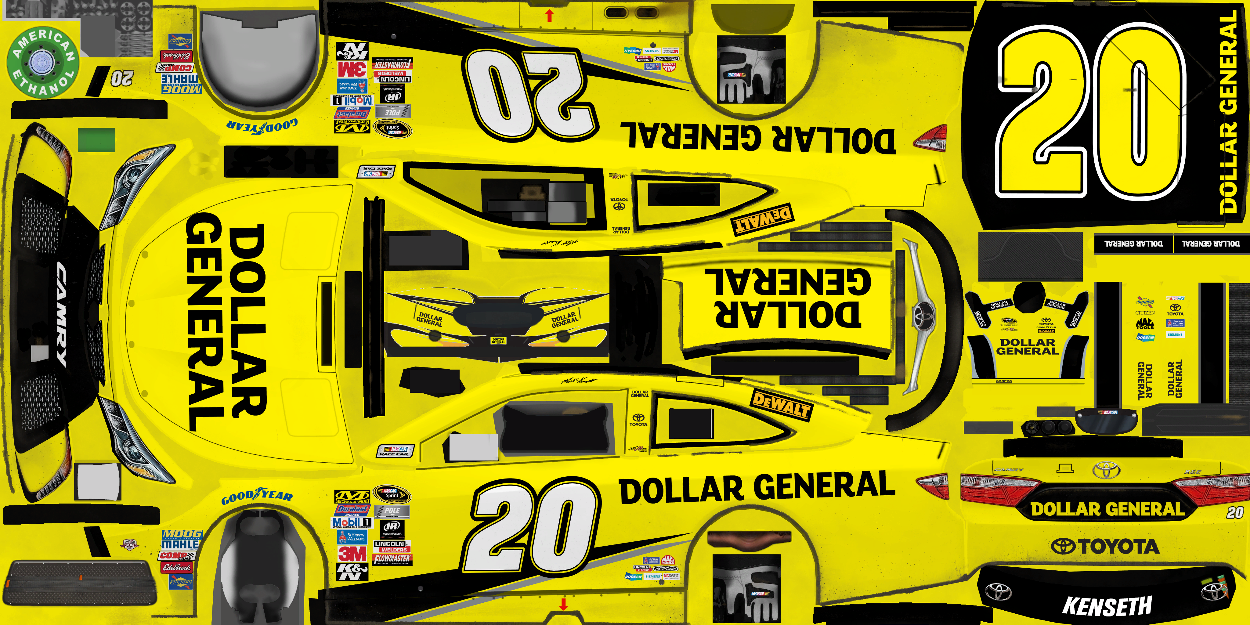 #20 Matt Kenseth