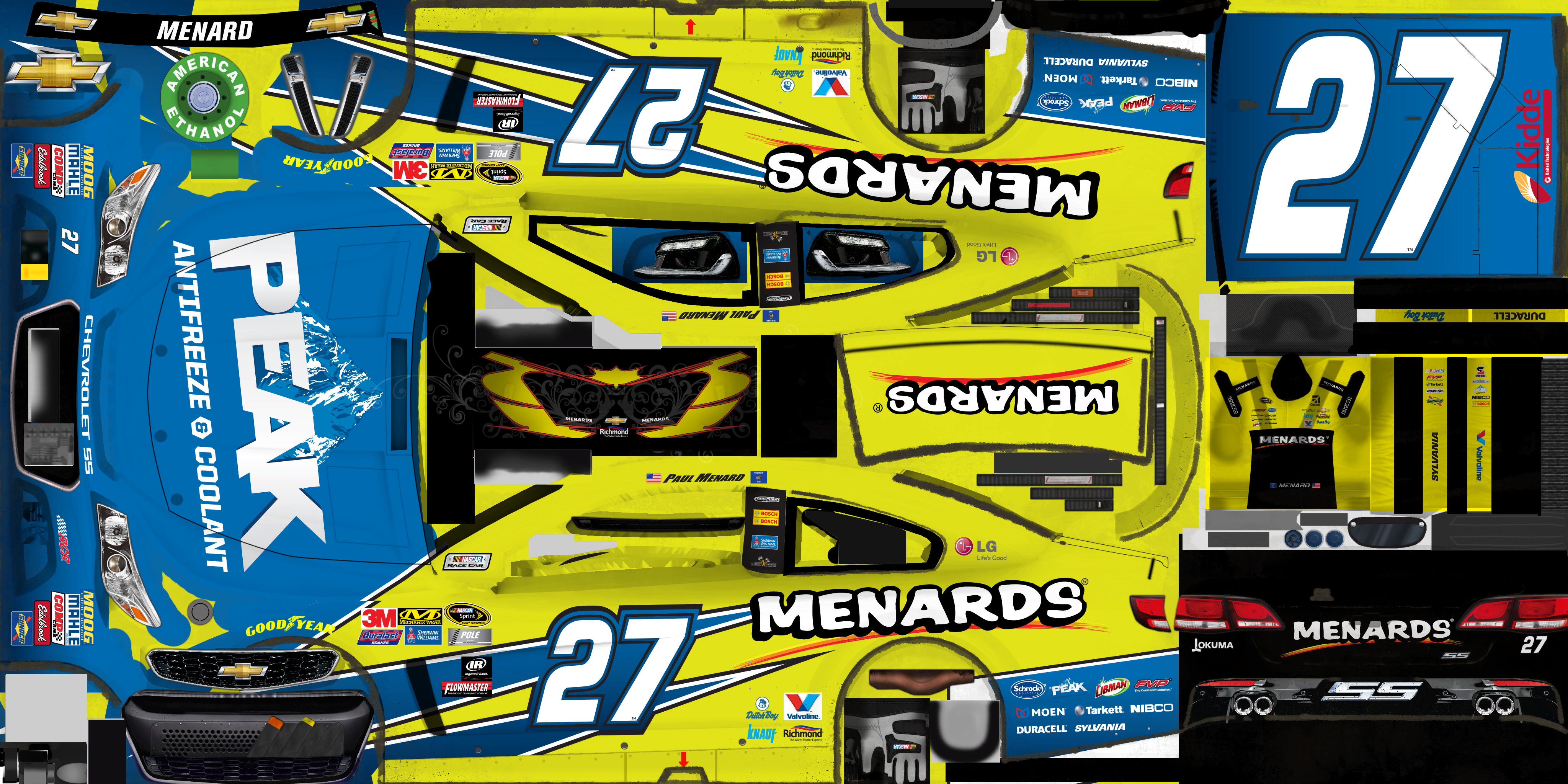 NASCAR Heat Evolution - #27 Paul Menard