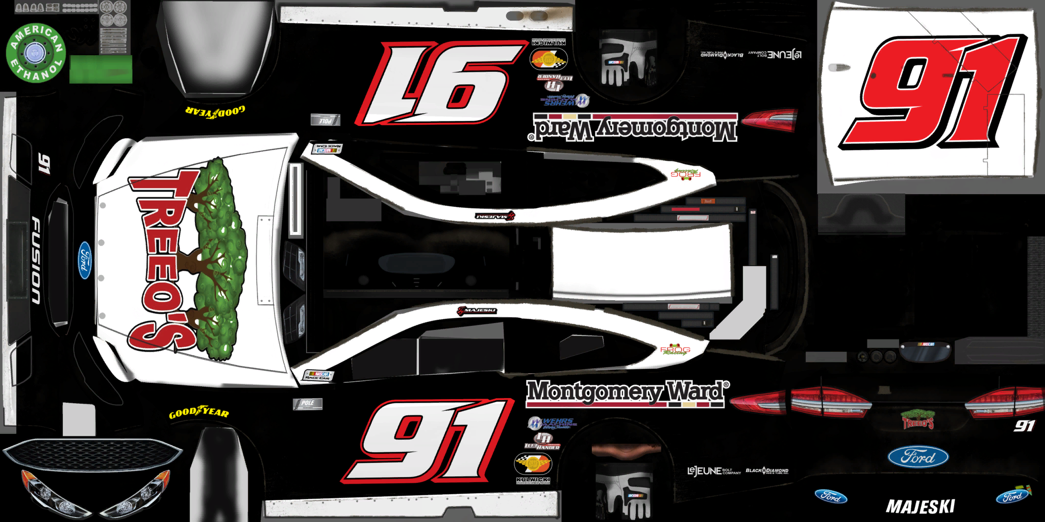 NASCAR Heat Evolution - #91 Ty Majeski