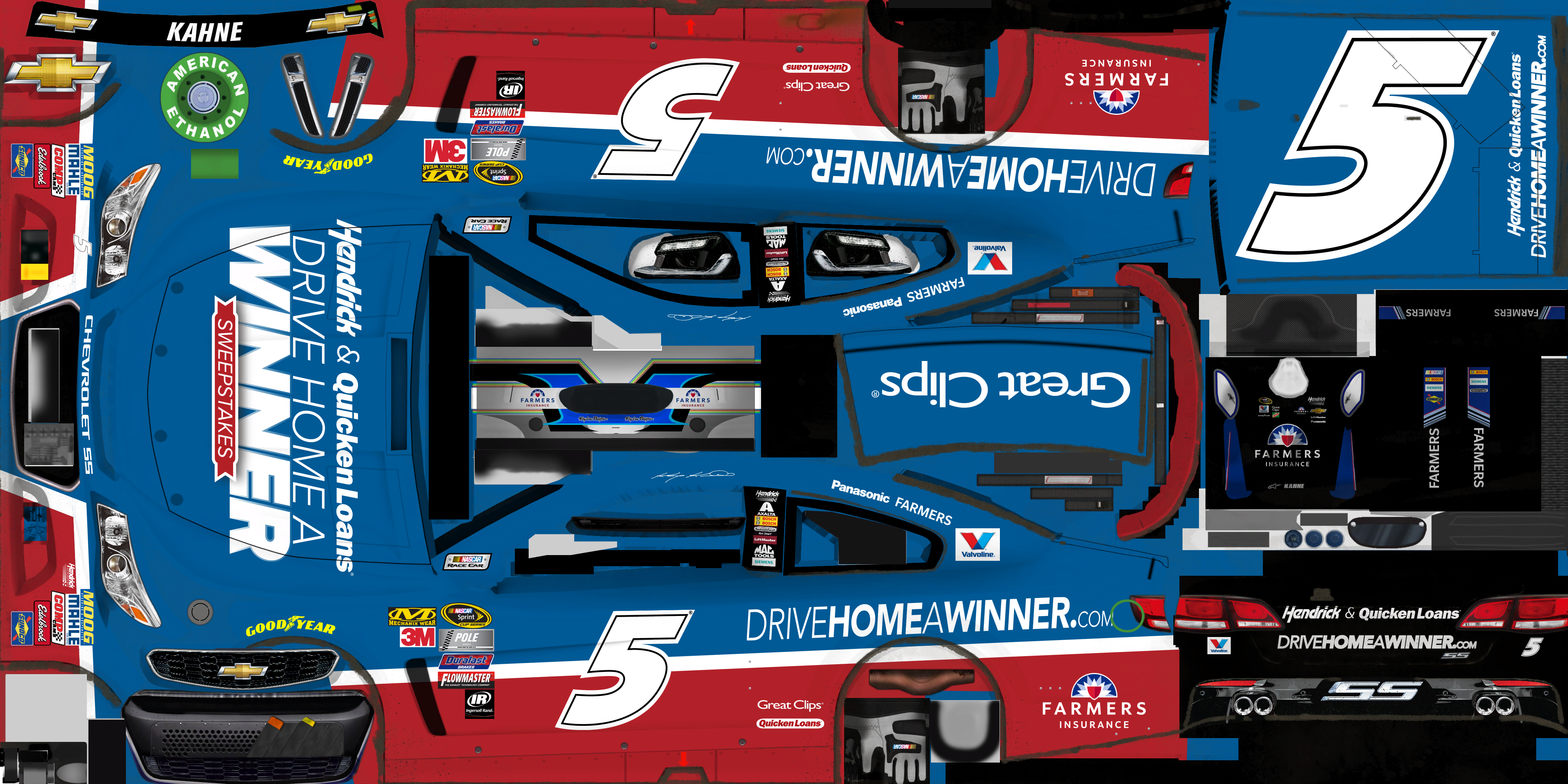 #5 Kasey Kahne (Drive Home A Winner Sweepstakes)