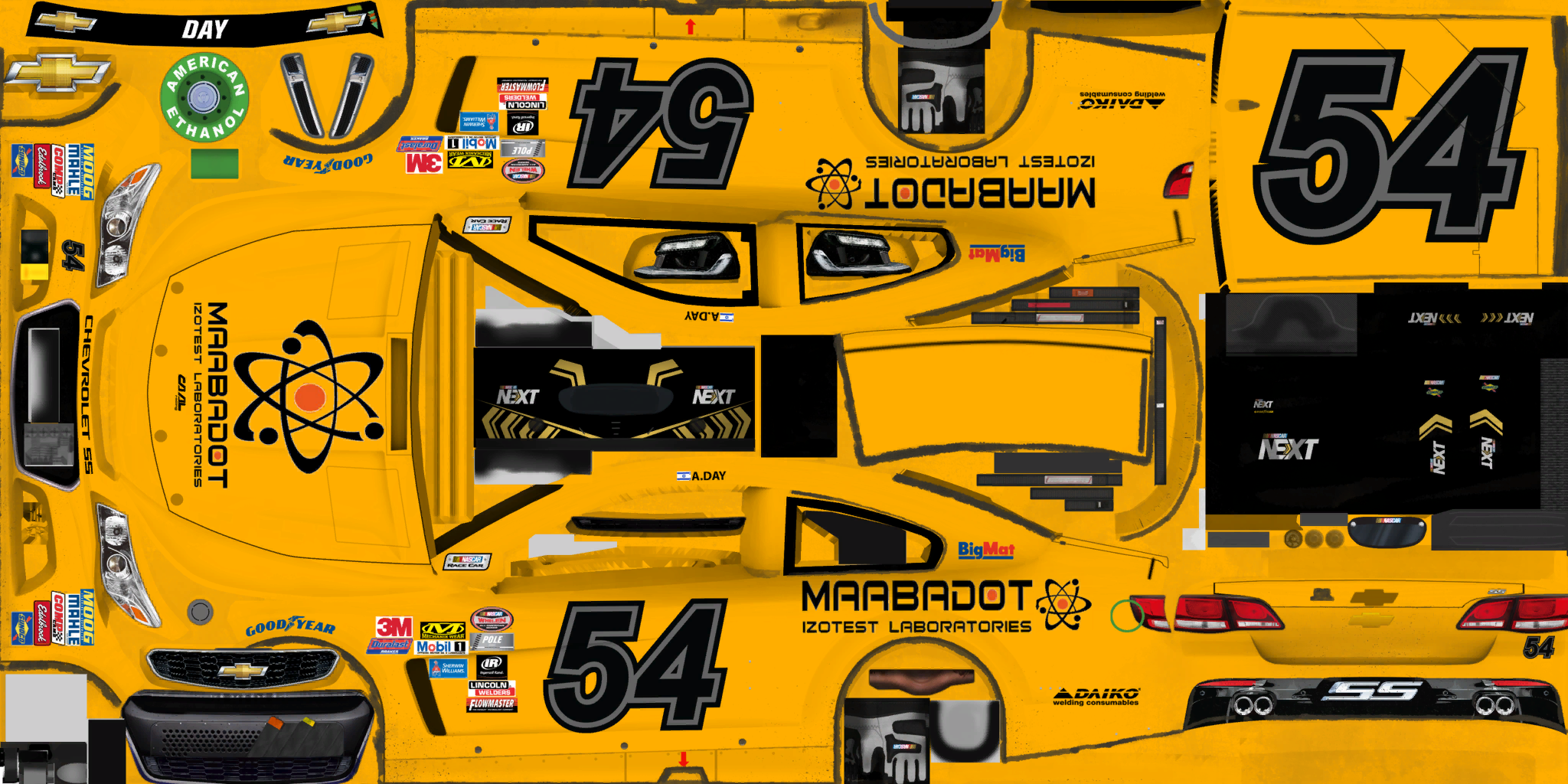 NASCAR Heat Evolution - #54 Alon Day