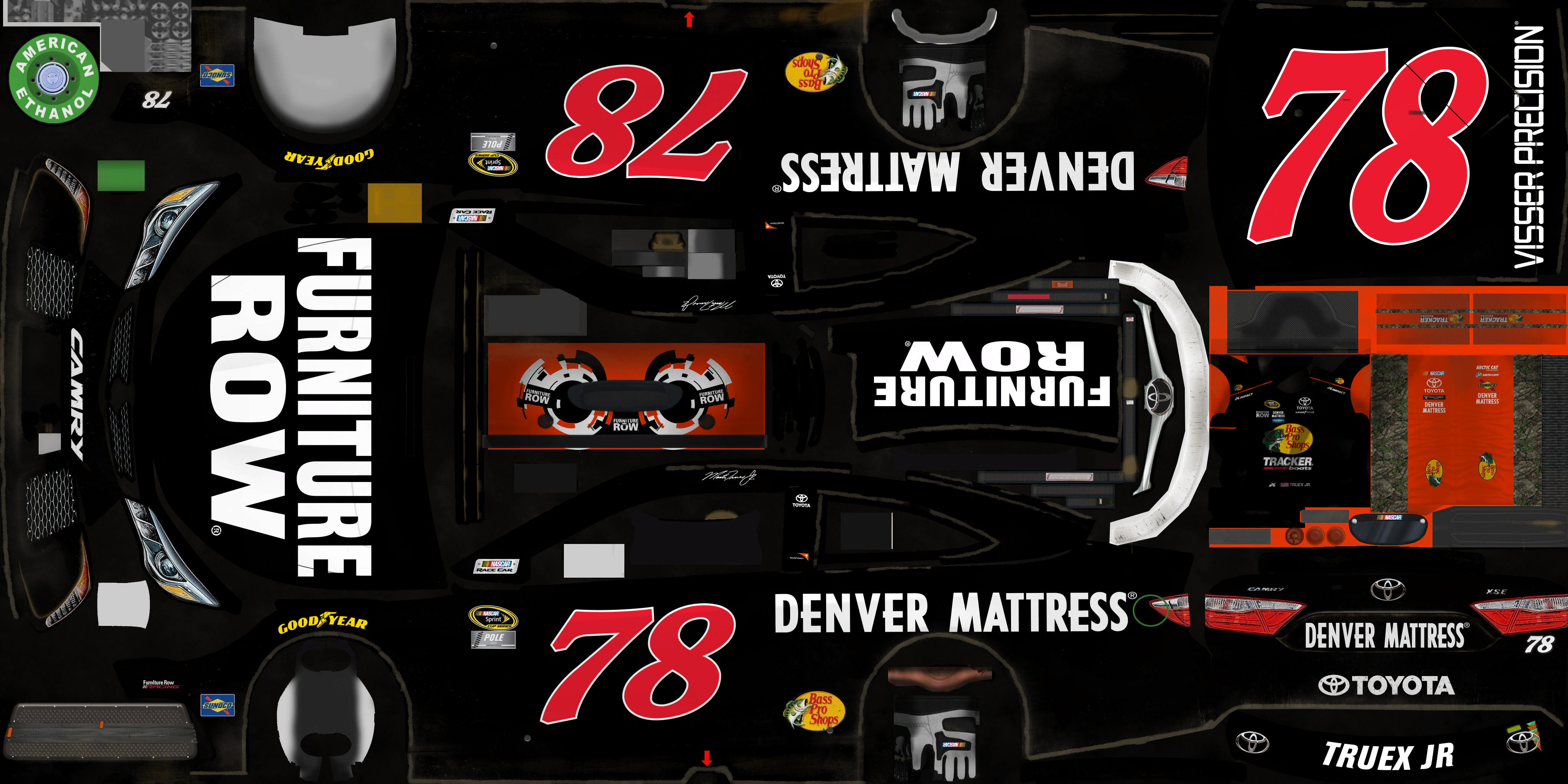 #78 Martin Truex Jr. (Furniture Row)