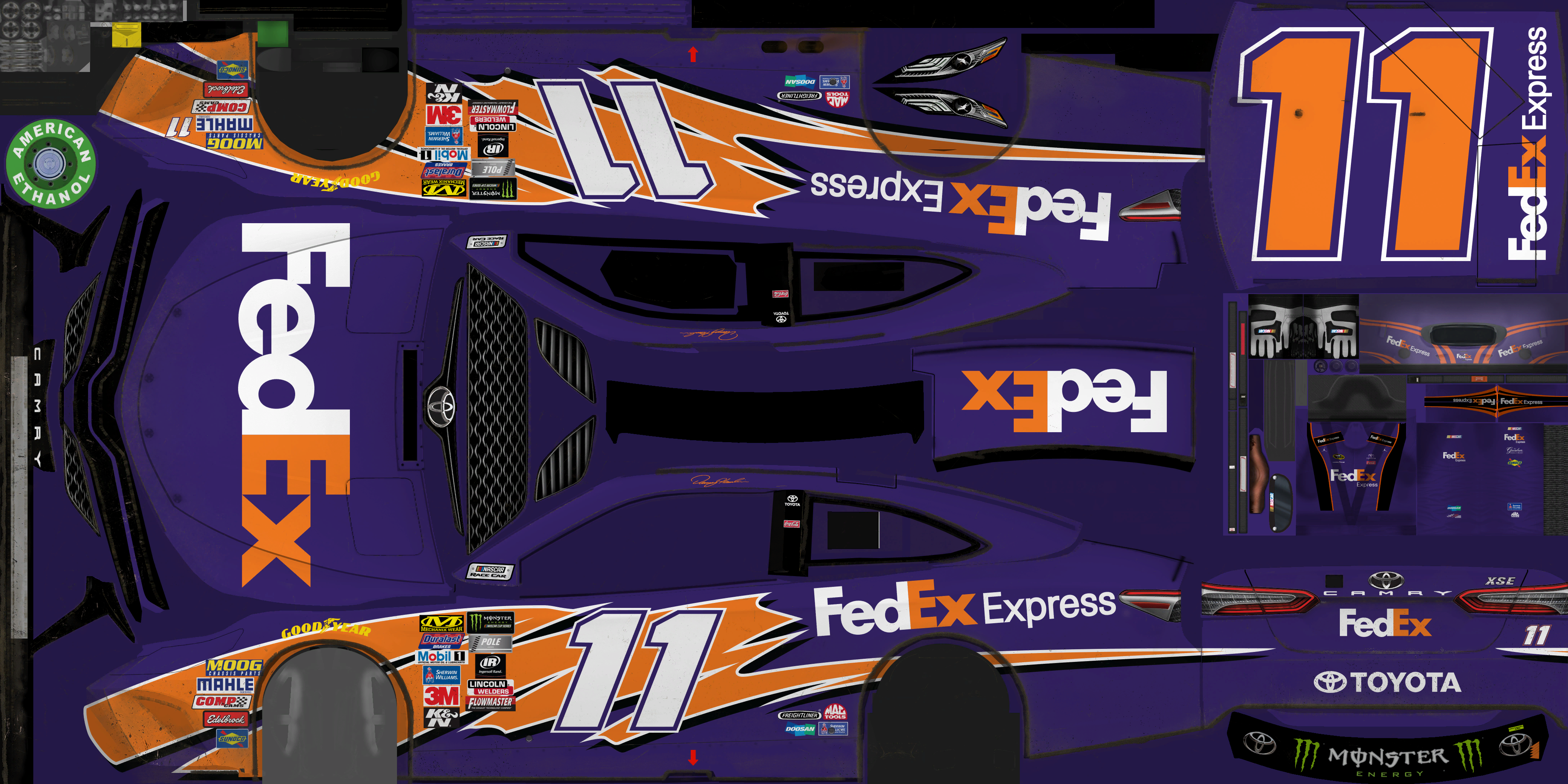 #11 Denny Hamlin