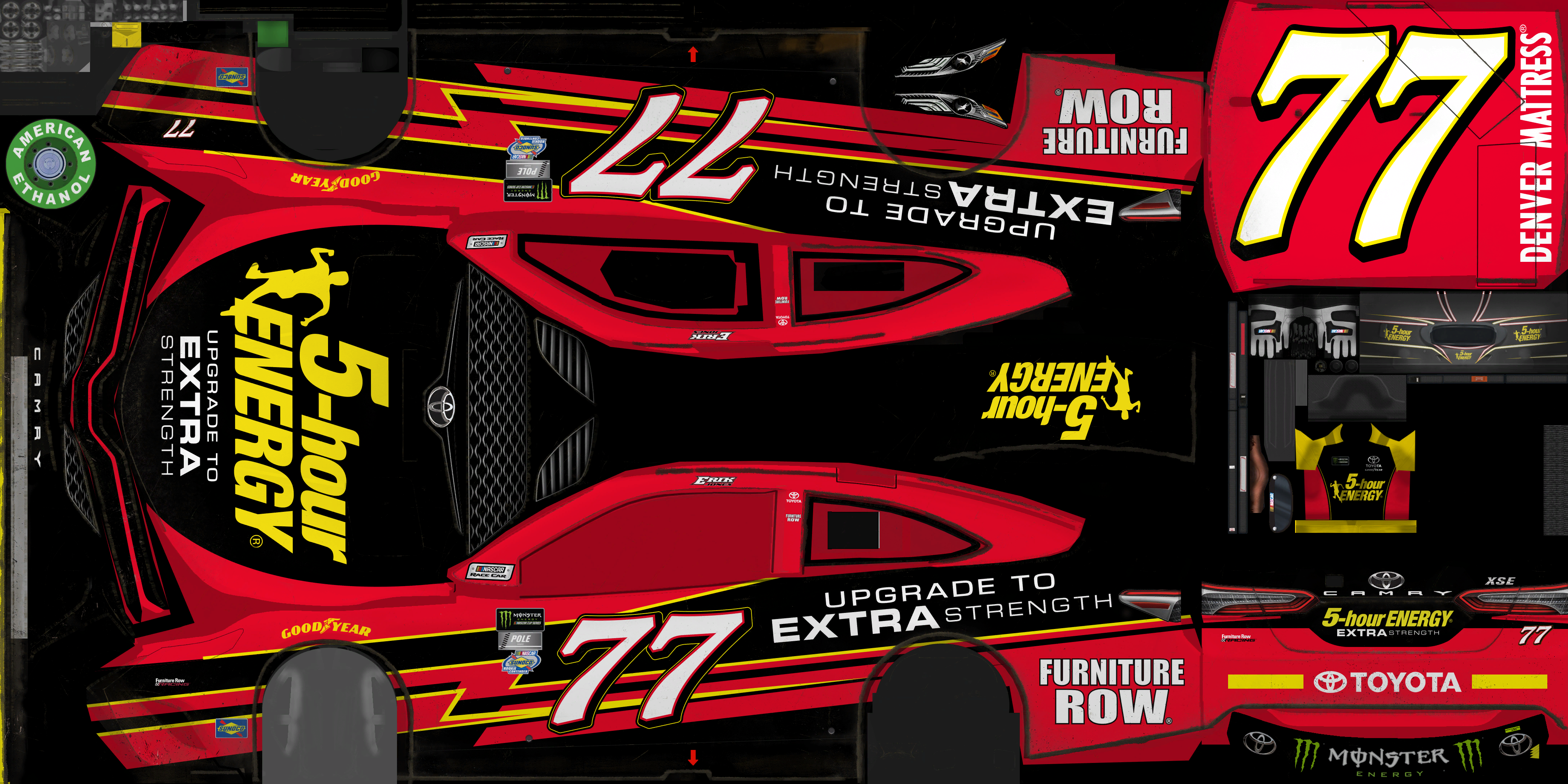 NASCAR Heat Evolution - #77 Erik Jones