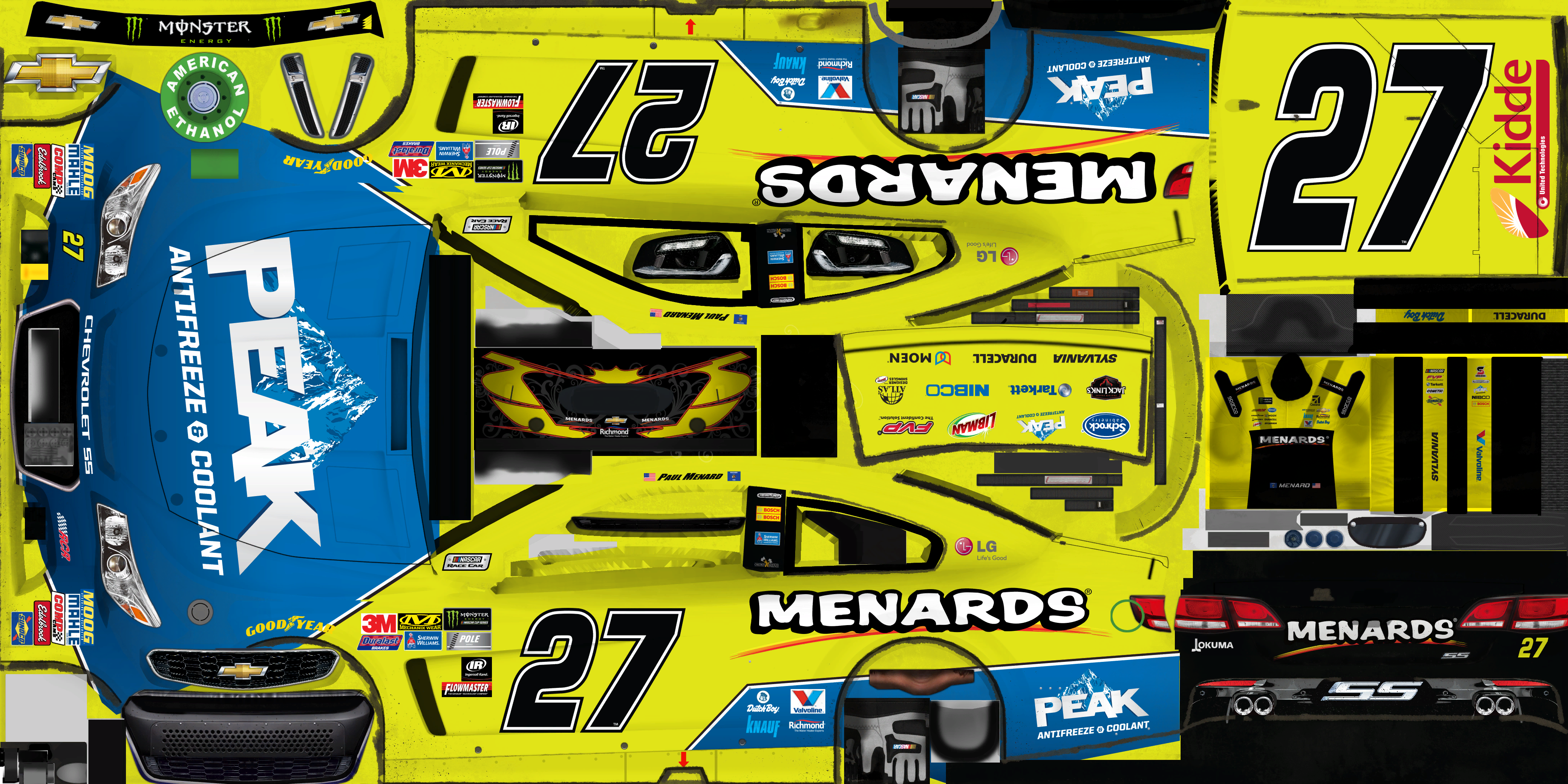 NASCAR Heat Evolution - #27 Paul Menard
