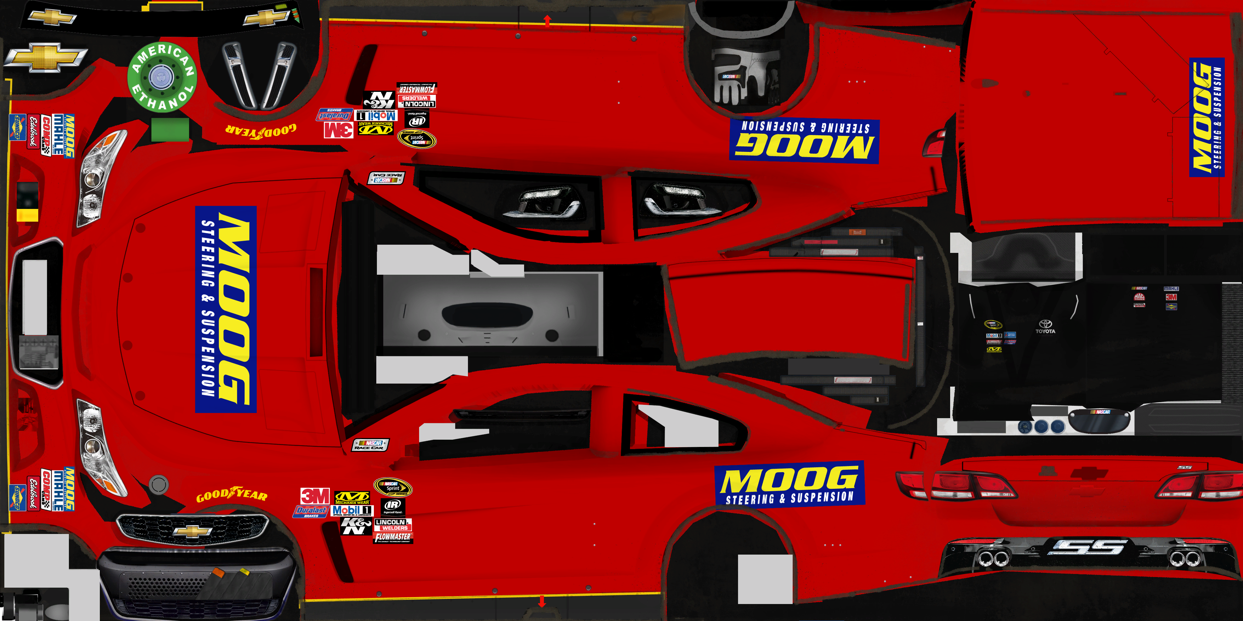 NASCAR Heat Evolution - Contract 1: MOOG Chevrolet
