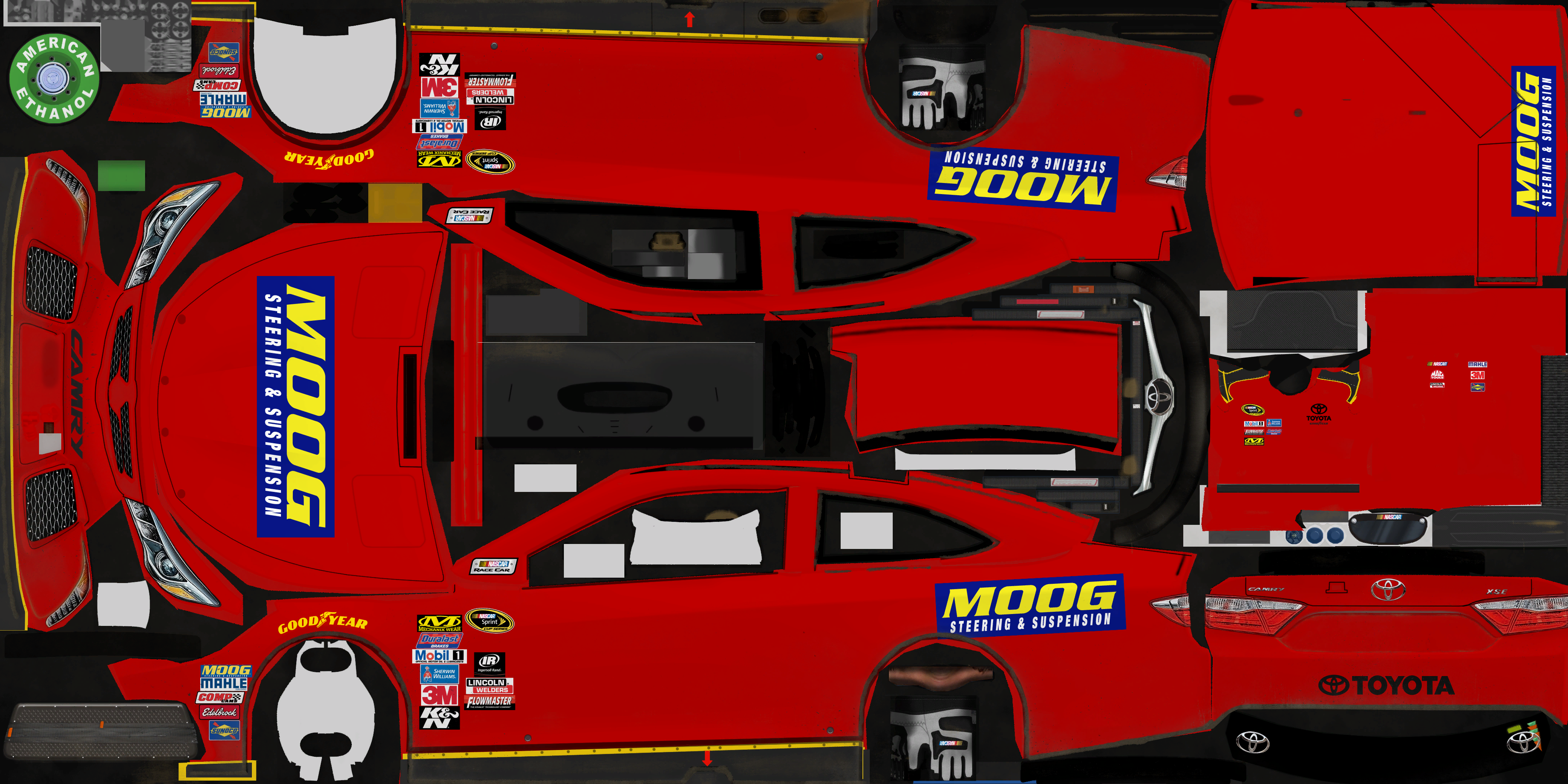 NASCAR Heat Evolution - Contract 1: MOOG Toyota
