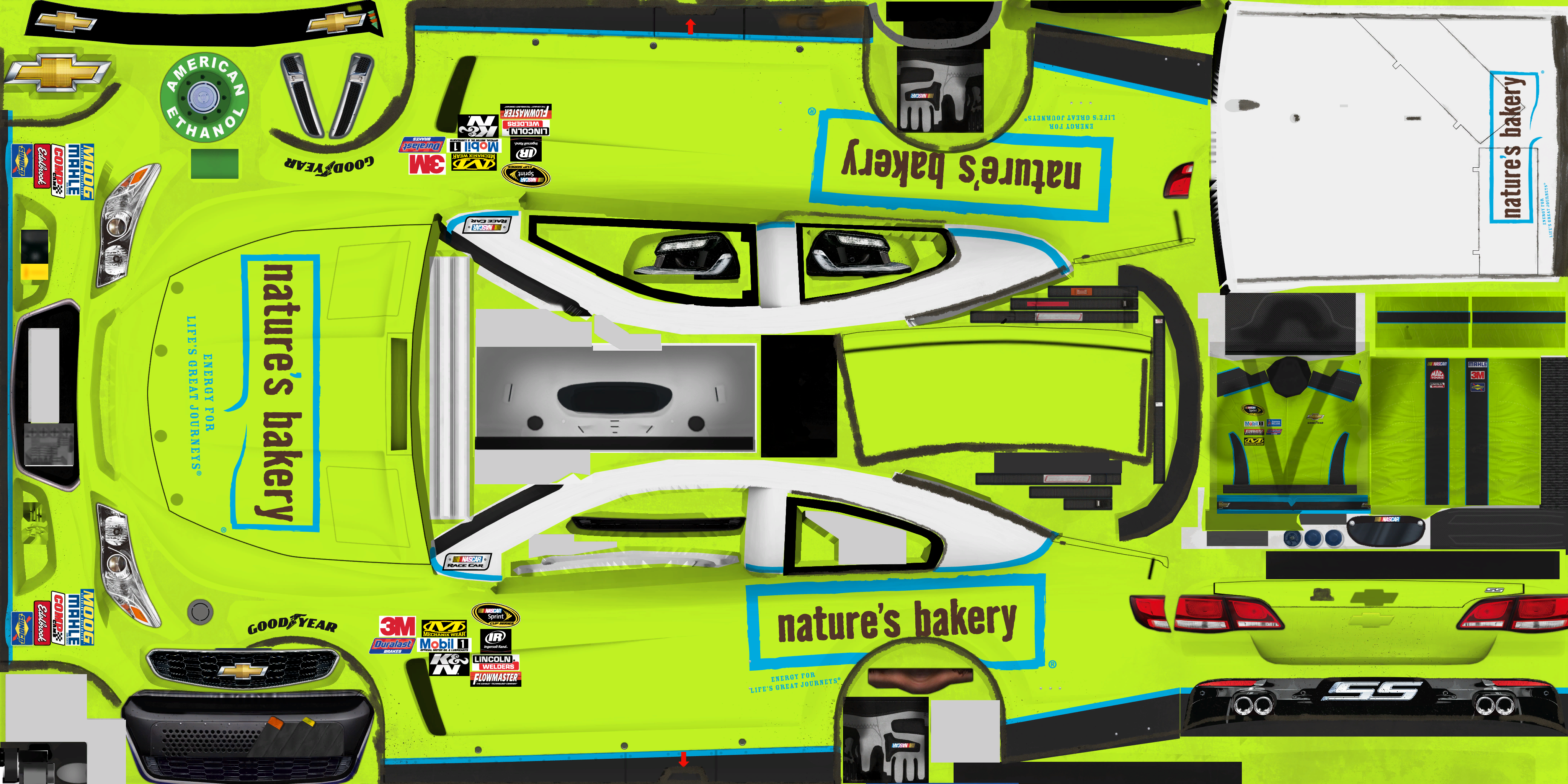 NASCAR Heat Evolution - Contract 3: Nature's Bakery Chevrolet