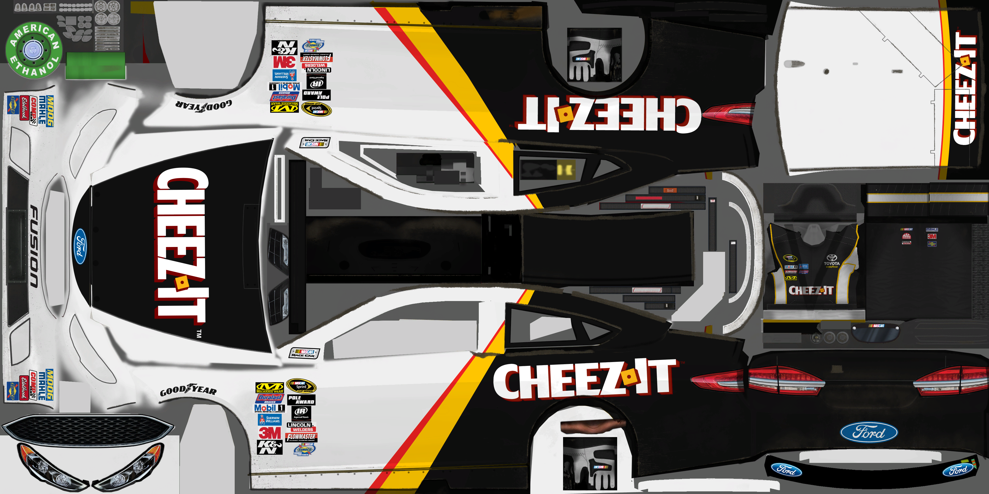 NASCAR Heat Evolution - Contract 4: Cheez-It Ford