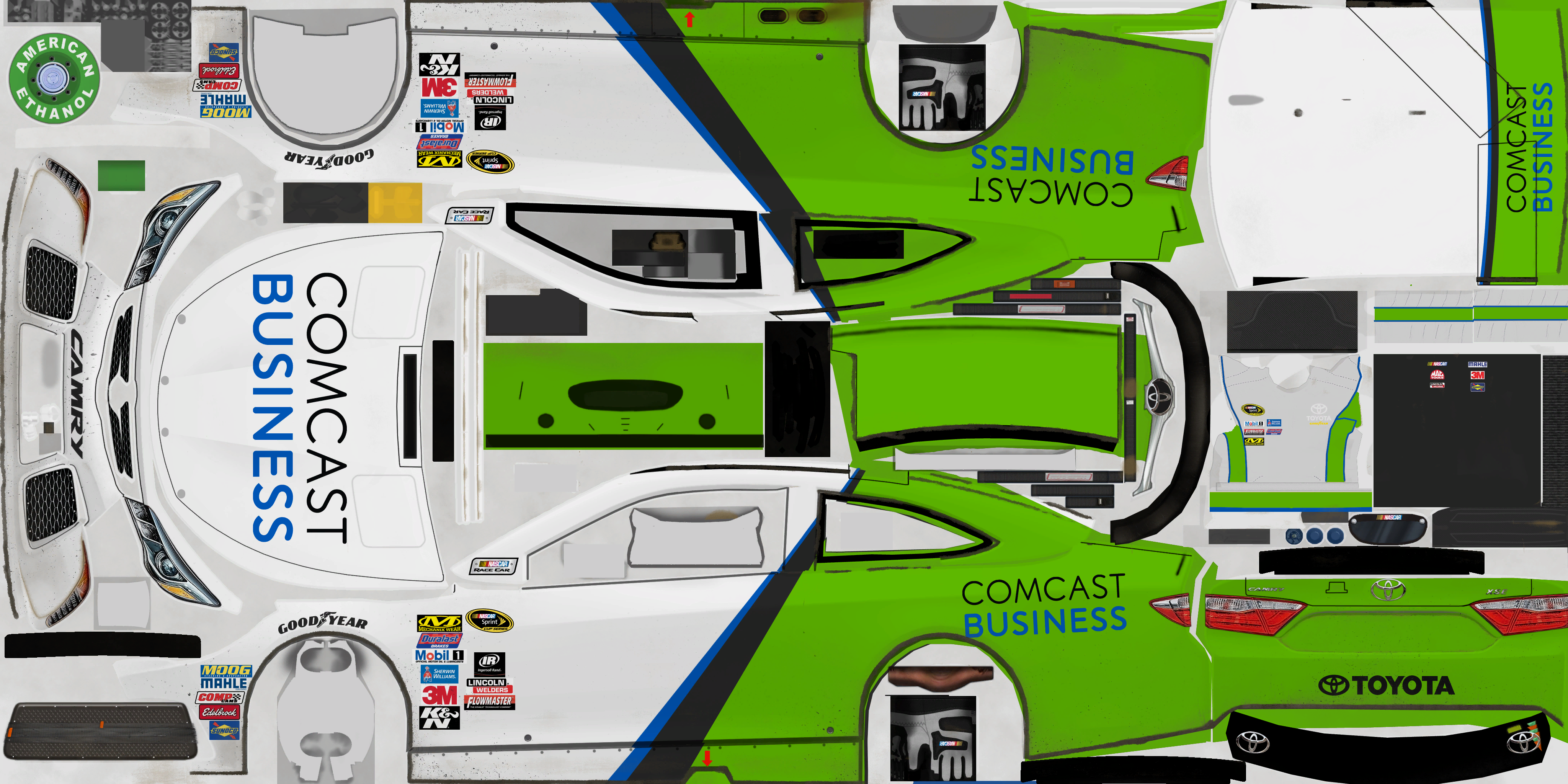 NASCAR Heat Evolution - Contract 4: Comcast Business Toyota