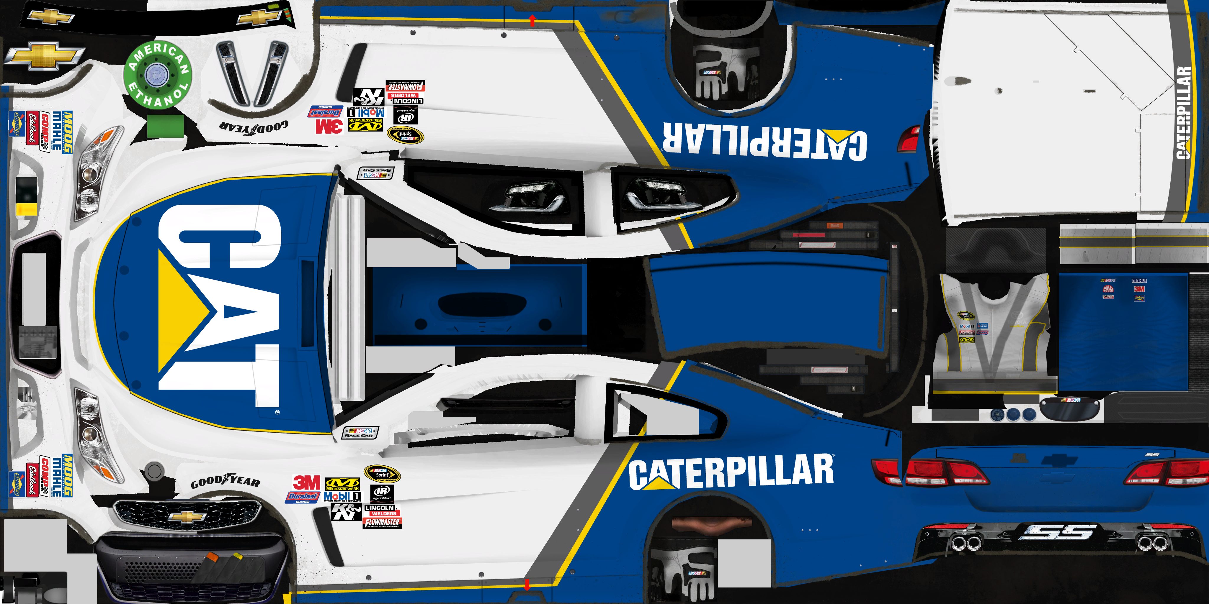 NASCAR Heat Evolution - Contract 5: Caterpillar Chevrolet