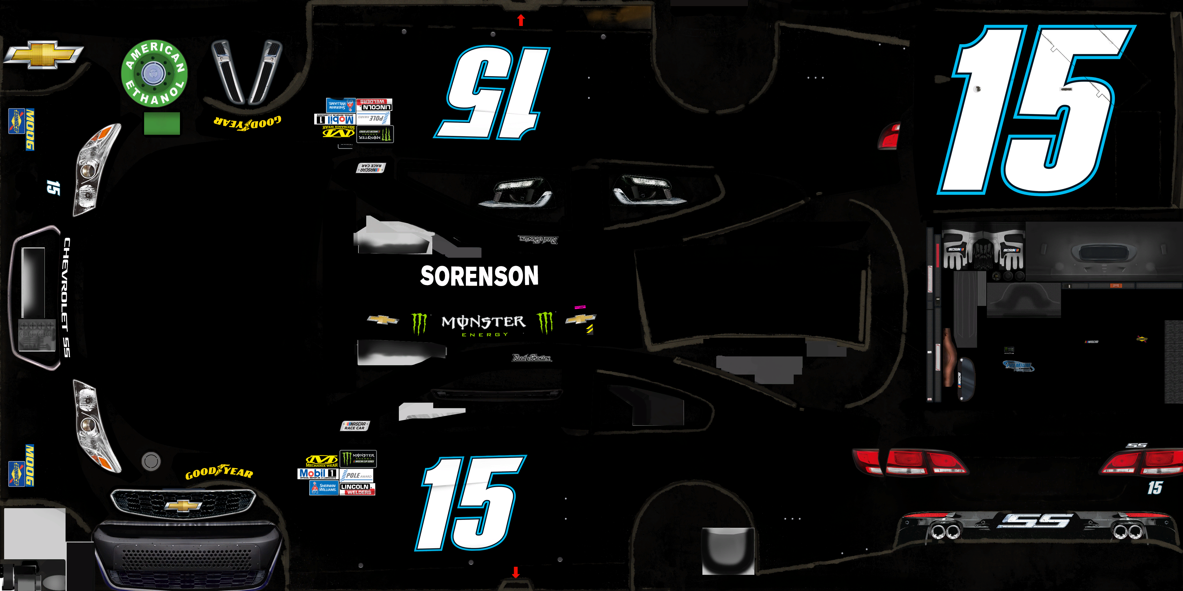 NASCAR Heat 2 - #15 Reed Sorenson