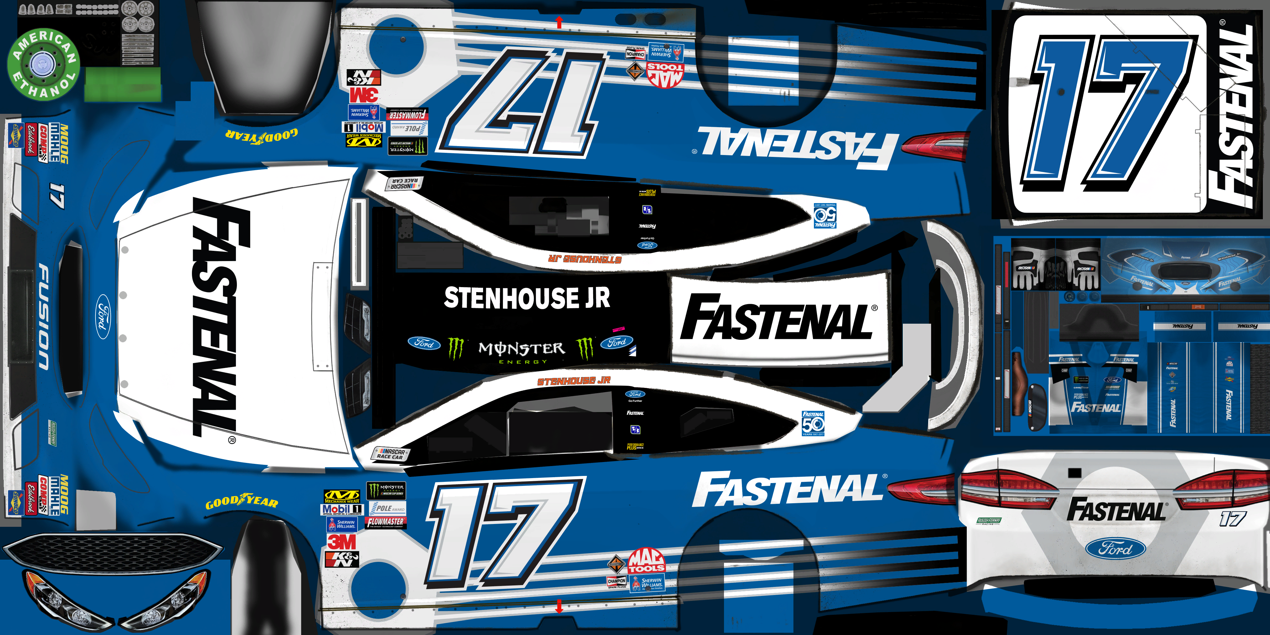 #17 Ricky Stenhouse Jr.