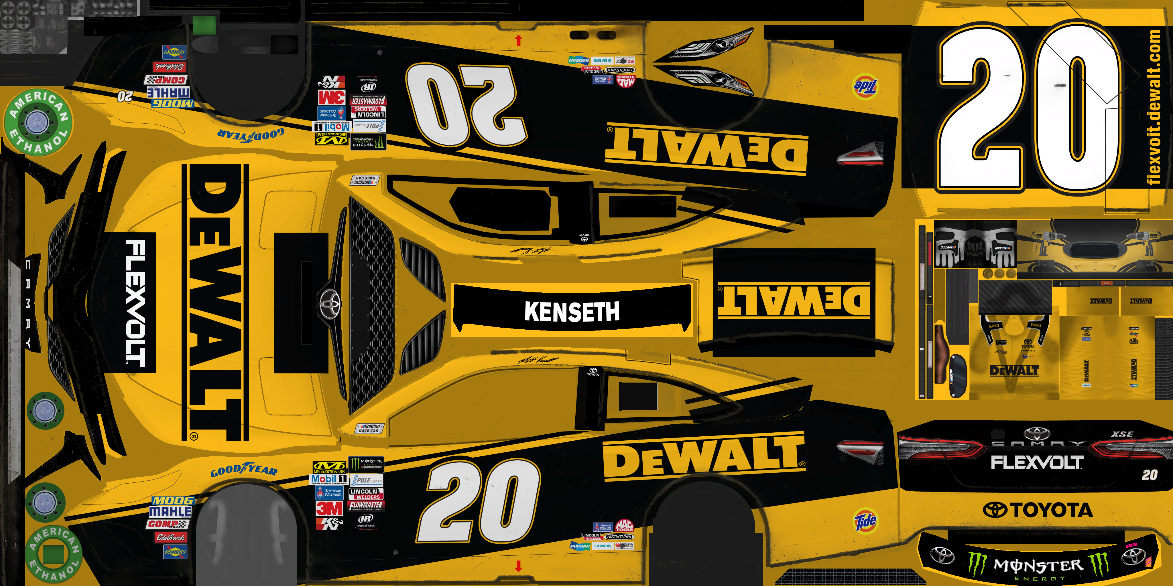 NASCAR Heat 2 - #20 Matt Kenseth