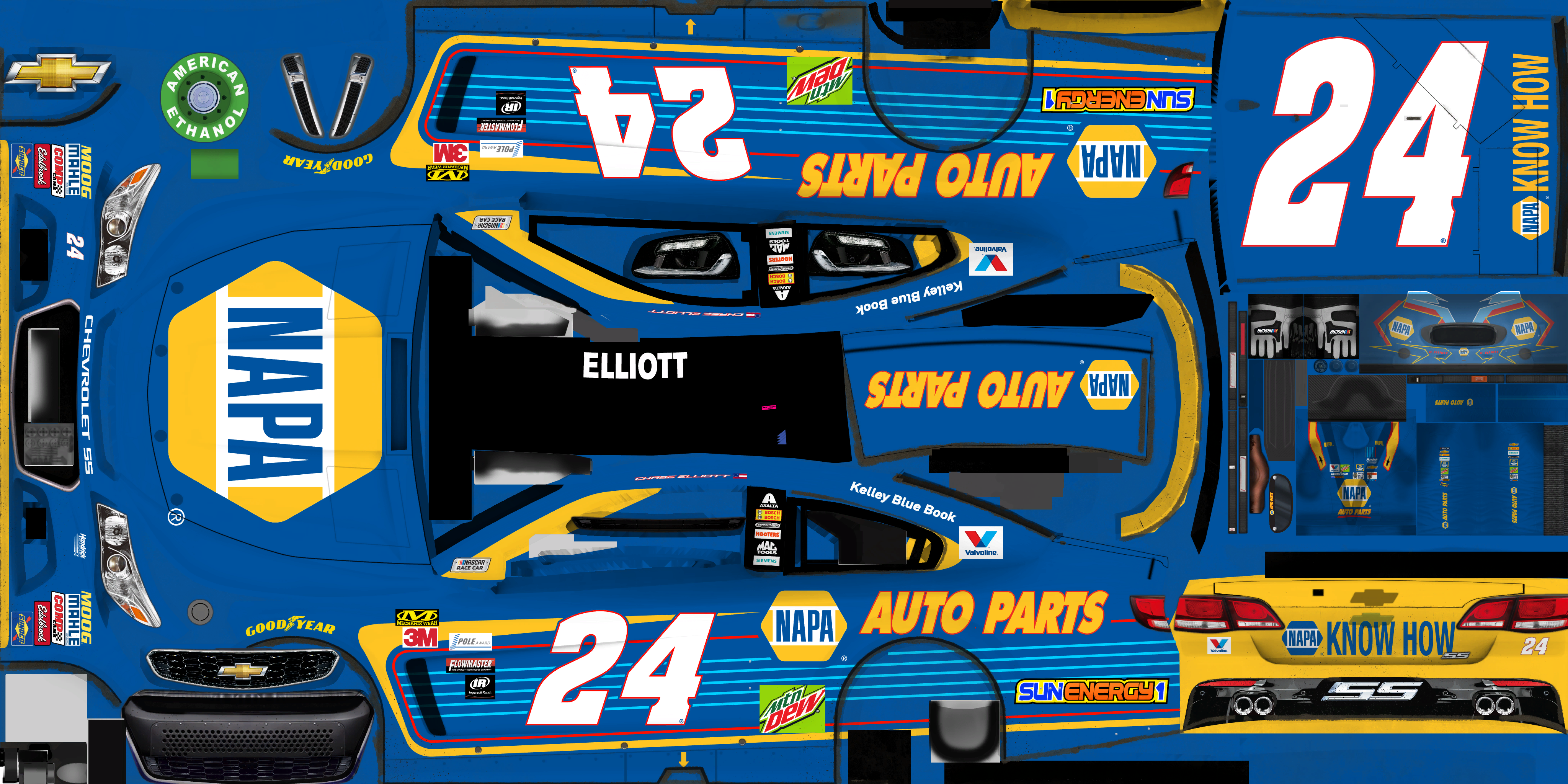 NASCAR Heat 2 - #24 Chase Elliott