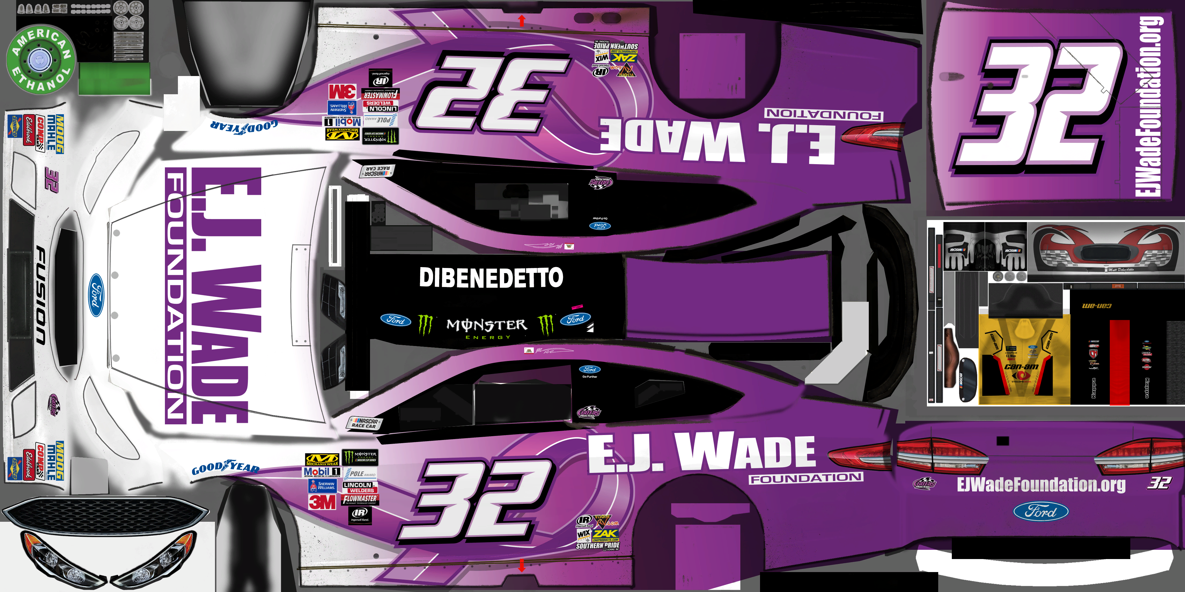 NASCAR Heat 2 - #32 Matt DiBenedetto