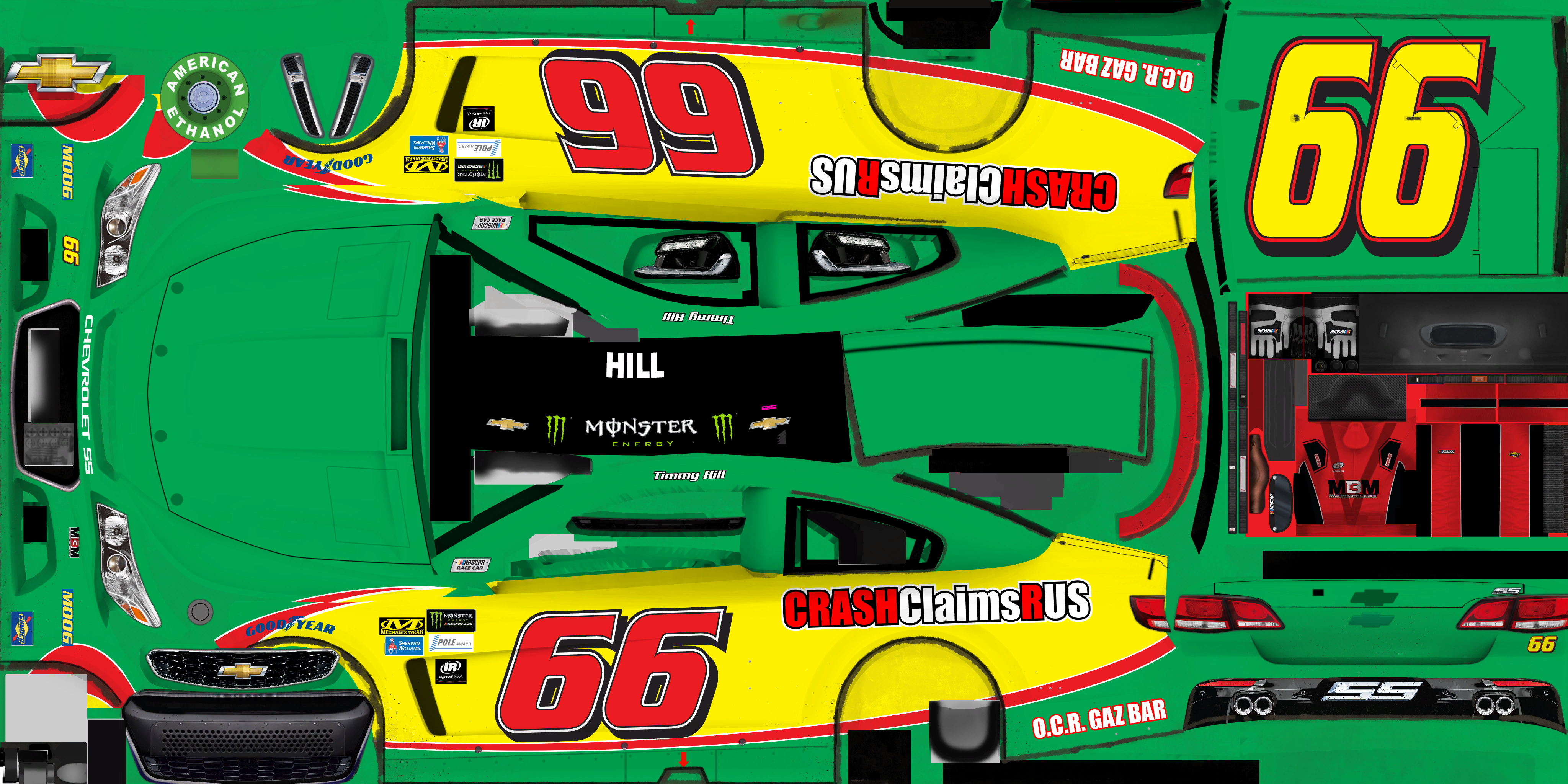 NASCAR Heat 2 - #66 Timmy Hill