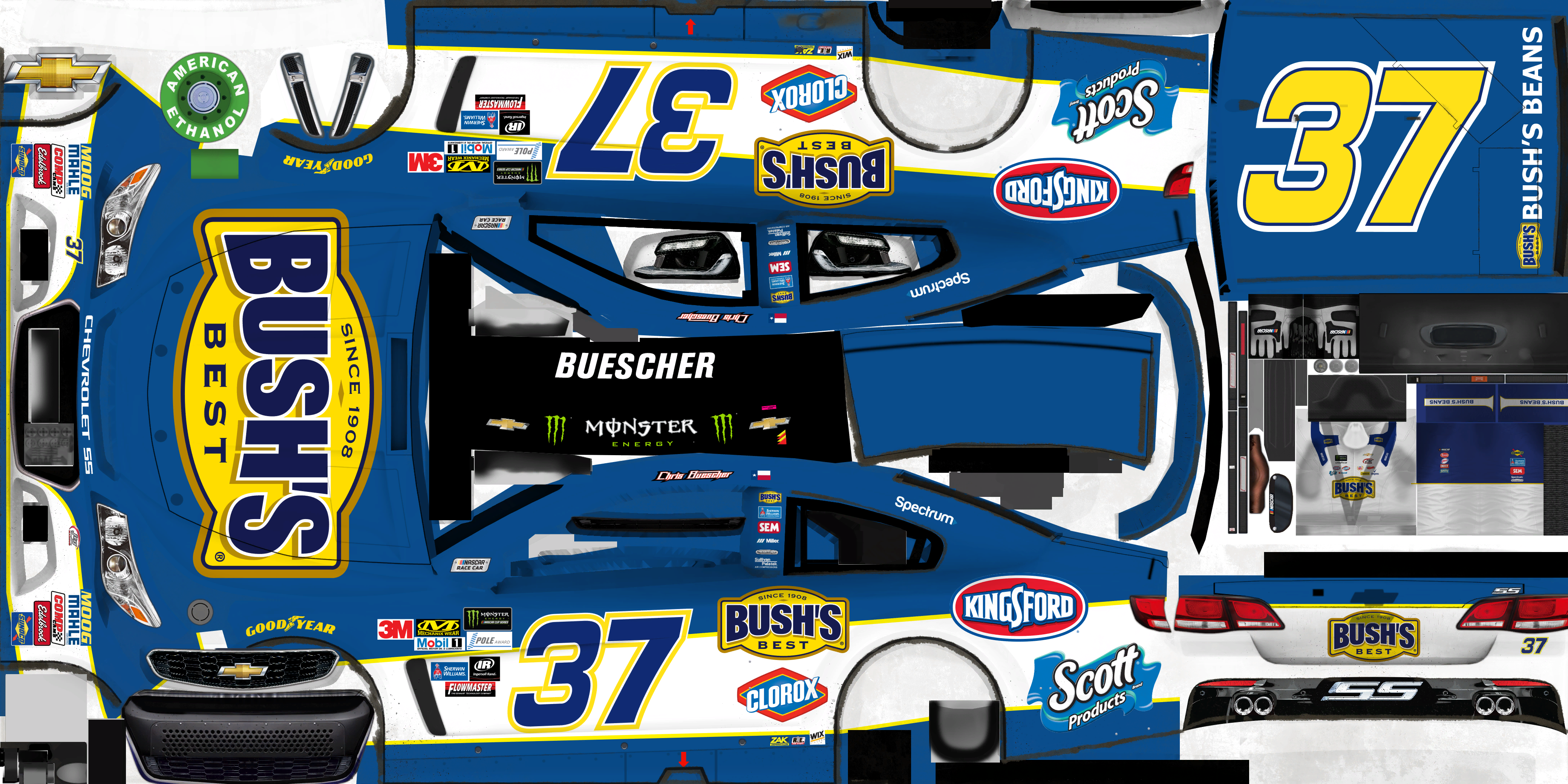 #37 Chris Buescher (Atlanta)