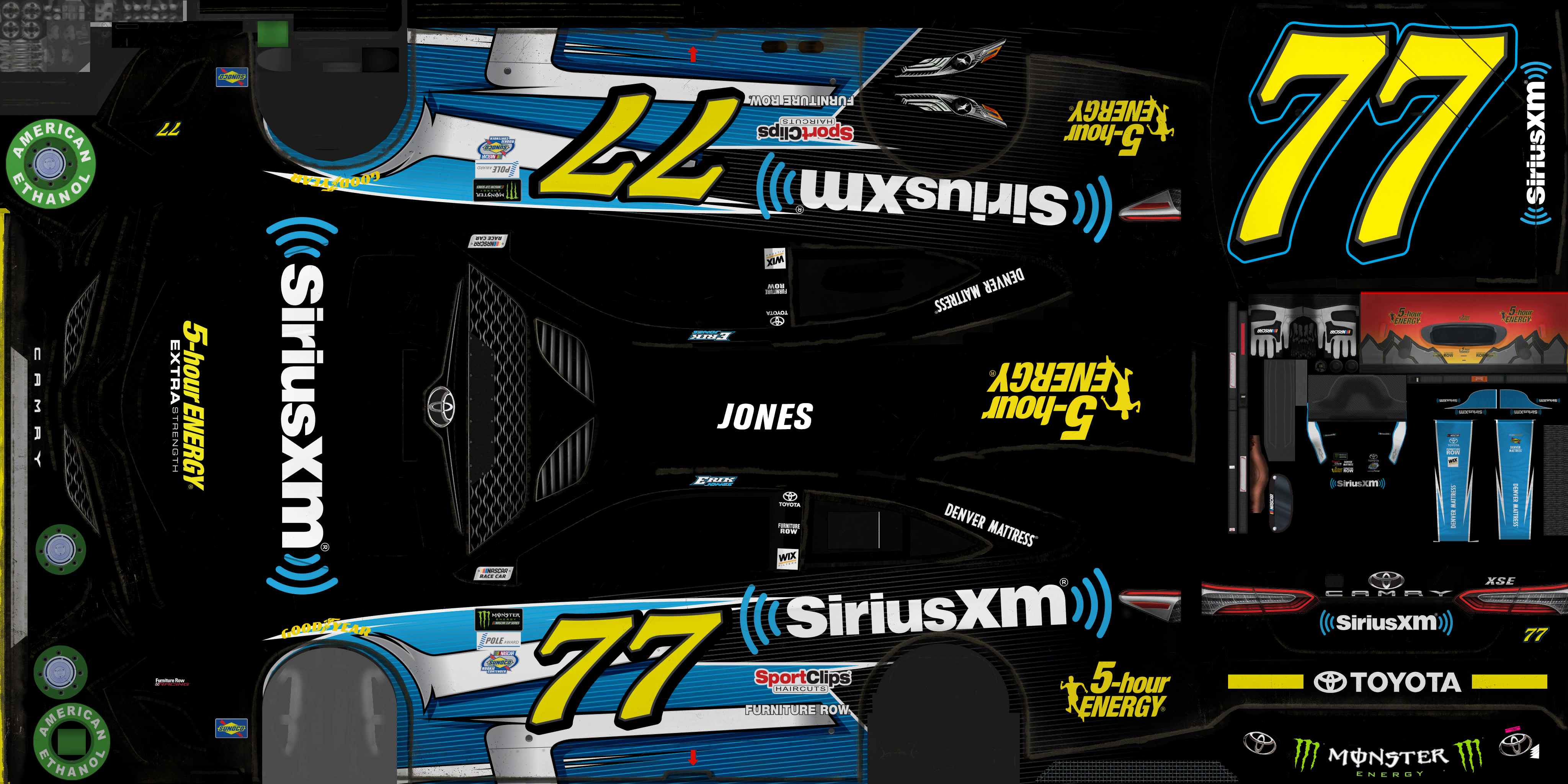 #77 Erik Jones (Atlanta)