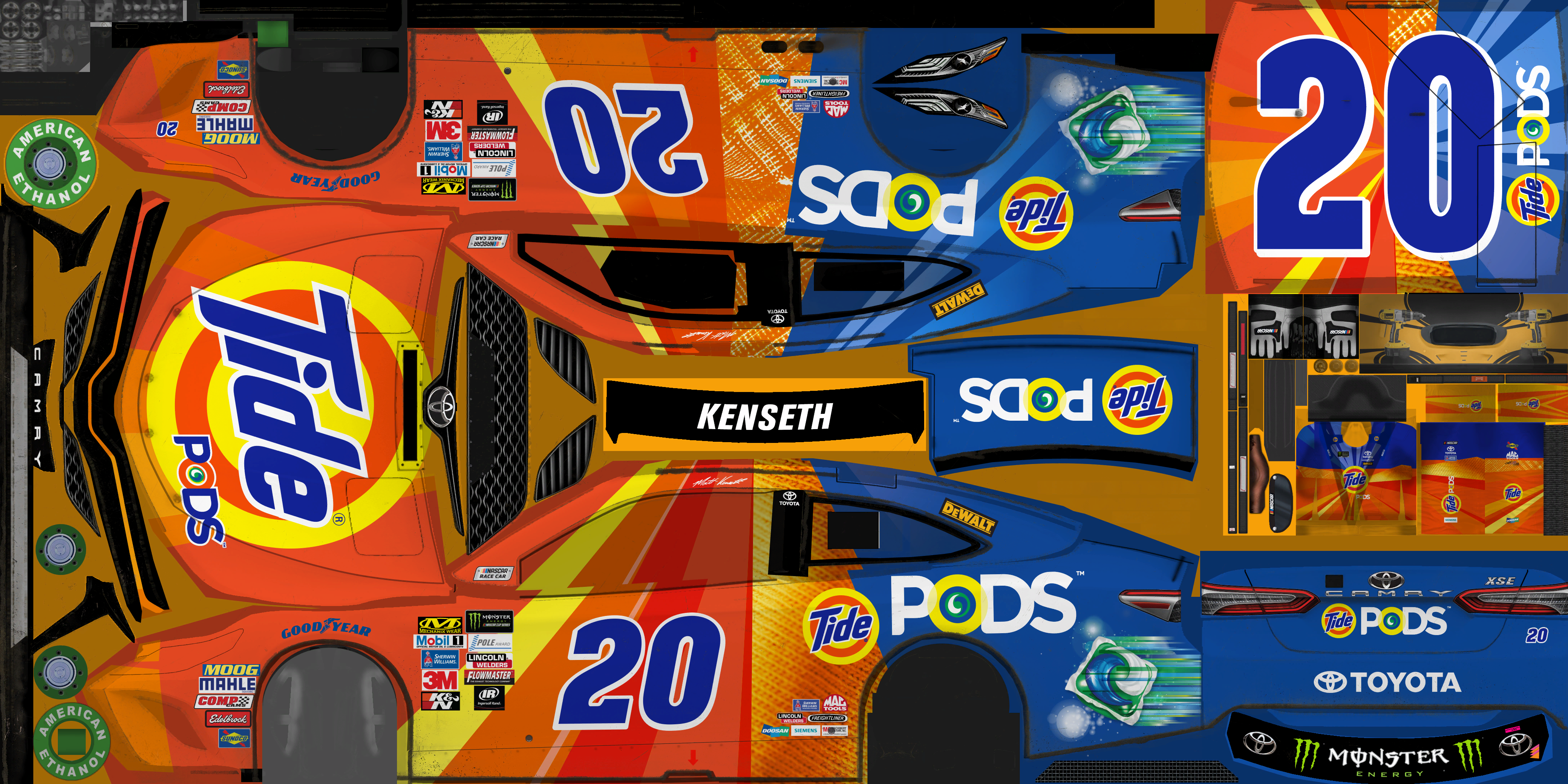 NASCAR Heat 2 - #20 Matt Kenseth (Phoenix)